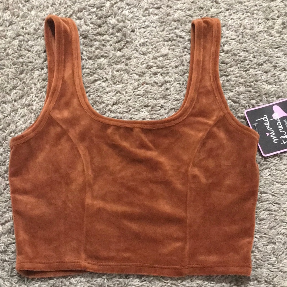 Mixed Thread Crop Top